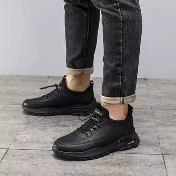 Platform New in Men s Snow Boots Casual Offer Fleece Thick Plush Waterproof Cotton Shoe Brands Anti Slip Fur Male Winter Shoes 39