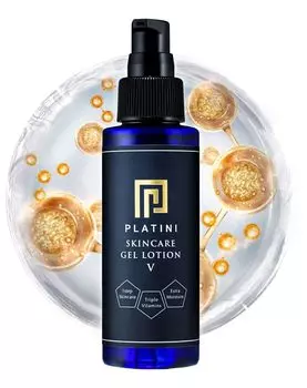 PLATINI Skin Care Gel Lotion V Lotion Производное витамина С Ретиноевая кислота Керамид Гель-сыворотка Высокоувлажняющий Контроль над выделением кожного сала Витаминный запас Старение