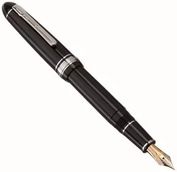 Платиновая перьевая ручка Перьевая ручка President Black Medium Point PTB-25000PR#1-3