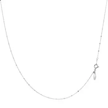 Платиновое цепочное ожерелье Pt850 Fantasia Tobikoma Ширина максимальная 45 см Длина регулируется [Lara Christie] 5:1 1,1 мм приблизительно. 1.0г lc97-0033