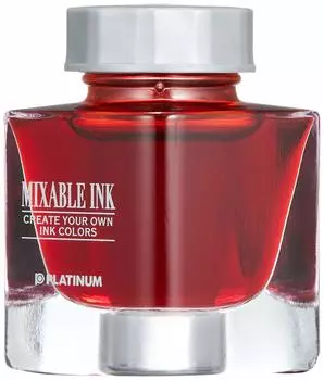 Platinum Fountain Pen Bottle Ink Mixable 11 Flame Red INKM-1000-11