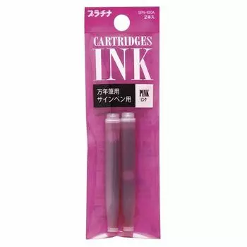 Platinum fountain pen cartridge ink 2 bottles pink 10 pieces set SPN-100A#21