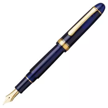 Platinum Fountain Pen Fountain Pen C Extra Bold Chartres Blue Century Regular Imported Product #3776 PNB-15000 51-5