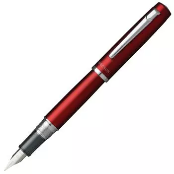 Platinum Fountain Pen Fountain Pen F Fine Point Procion Carmine Red Regular Imported Product PNS-5000 10-2