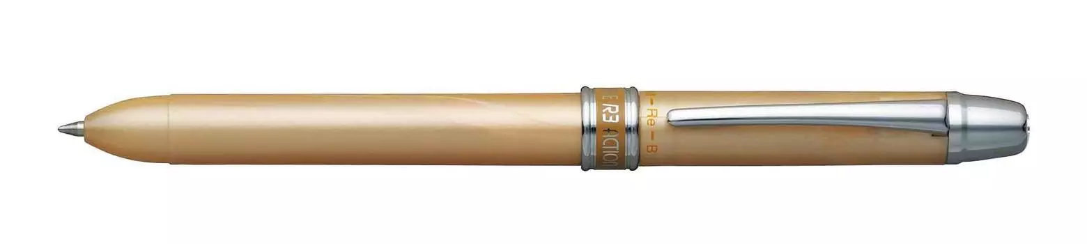 Platinum fountain pen pen double 3 action metallic ocher multi-function MWB-800RS#31