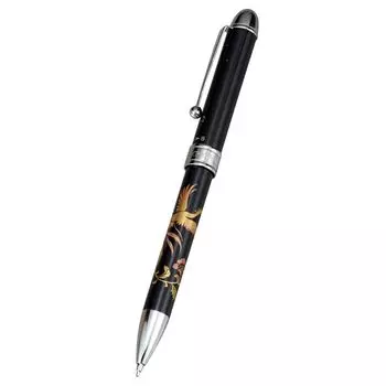 Платиновая лаковая художественная ручка Houou многофункциональная (черный) чёрный