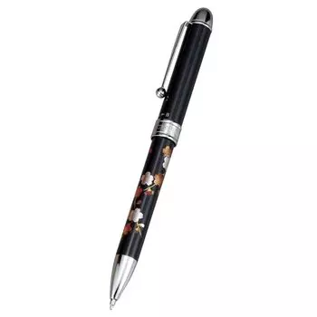 Platinum lacquerware pen Sakura multi-function (black)