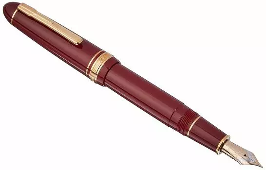 PLATINUM Платиновая перьевая ручка President Wine Red Medium Point PTB-20000P#10-3 вино красного