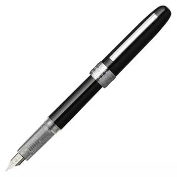 PLATINUM Platinum Fountain Pen Plaisir Fine Point Black PGB-1000#1-2