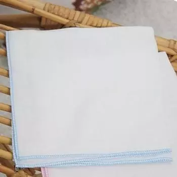 Платок Baby Story 20р, марля синяя, корейские детские товары