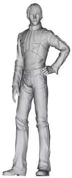 Platts Battle Fairy Yukikaze Fukai Zero Scale Resin Kit 1/20 SSYG-4 (Человек/Животное)