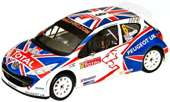 Platts Bell Kit Peugeot 207 S2000 2009 Ypres Rally Winner Пластиковая модель BEL001 1/24
