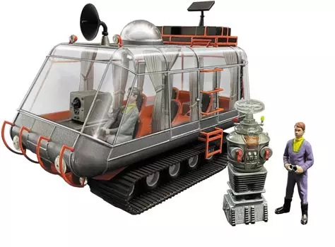Platts Doll Hobby Space Family Robinson Космический исследовательский автомобиль Колесница Масштабная пластиковая модель DHG1410 и 1/35