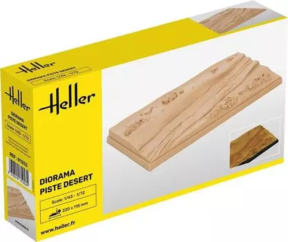 Platts Elaire Scenery Base Desert Course 220 x 115 мм Пластиковая модель HE81253 1/43-1/72