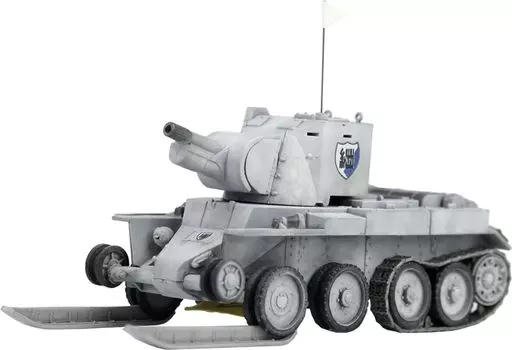 Platts Girls Panzer Final Chapter Assault Cannon Continuation High School Жестокая битва в Ski Mounting Specification Scale Plastic Model &