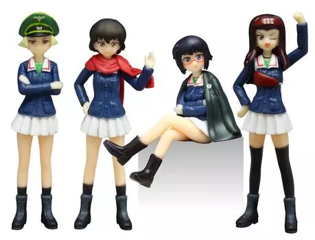 Platts Girls Panzer Movie Hippo Team Figure Set Версия бронежилетной куртки и 1/35