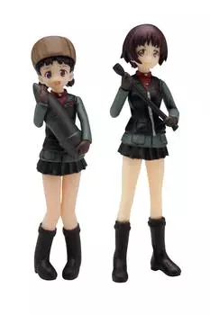 Platts Girls Panzer Movie Pravda High School Nina Arena Фигурка Набор GPF-21 1/35 & &