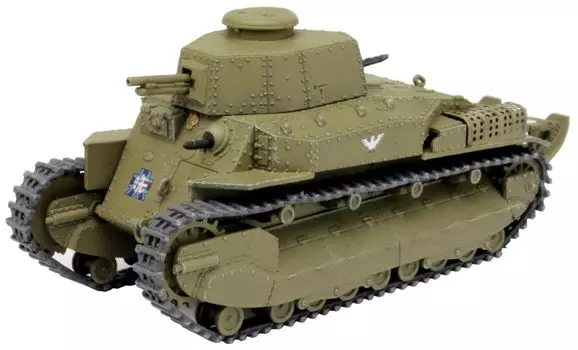 Platts Girls Panzer Movie Type 89 Medium Tank Type Team акриловая подставка в комплекте масштабная пластиковая модель и Ahiru-san 1/72 GP72-43
