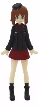 Platts Girls Panzer Nishizumiho Eye наклейка прикреплена изображение масштаб ПВХ окрашенный готовый продукт и (Куроморимине вер.) 1/35 ГПФК-11