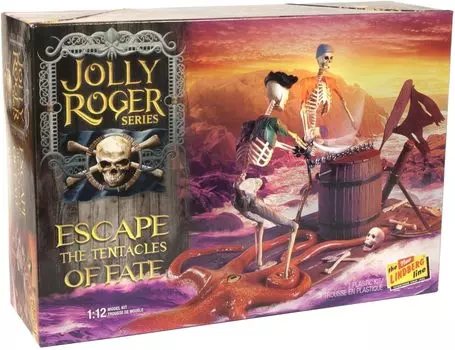 Platts Lindbergh Jolly Roger Series Escape Tentacles of Fate Plastic Model HL615 1/12