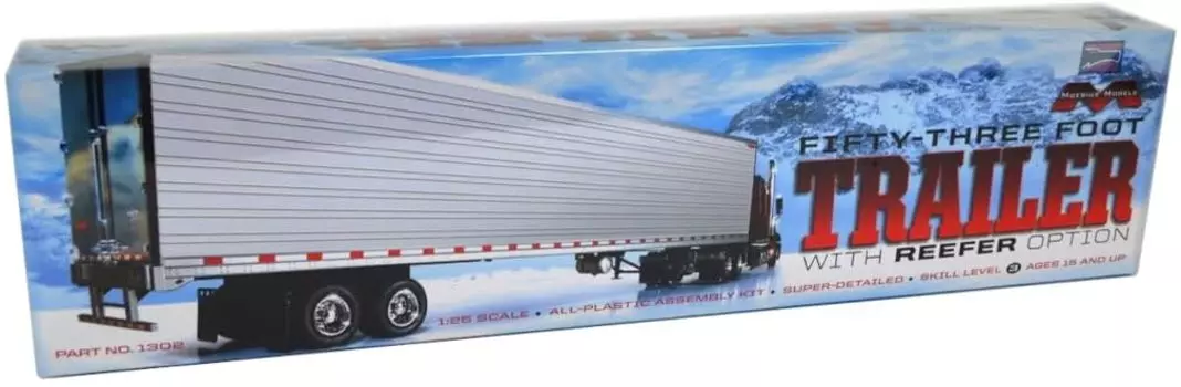 Platts Mobius Great Dane 53 Трейлер Пластиковая модель MOE1302 1/25