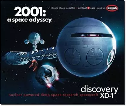 Platts Moebius Model A Космическая одиссея Discovery Scale Пластиковая модель 2001 1/144 MOE2001-3 (Космический корабль)
