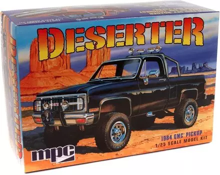 Platts MPC 1984 GMC Pickup Truck Plastic Model MPC847 1/25