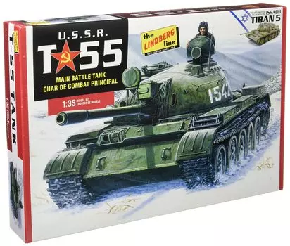 Platts Советская Армия Пластиковая Модель HL415 1/35 Т-55