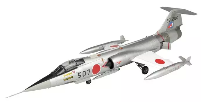 Platz Air Force Starfighter Battle 1980 205th Squadron Пластиковая модель 1/48 Самооборона F-104J Glory AE-41 (Самолет)