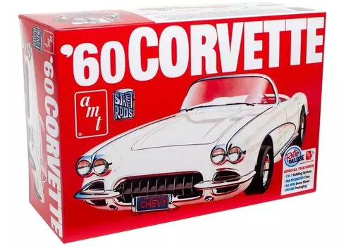 Platz AMT 1960 Chevrolet Corvette Пластиковая модель AMT1374 1/25