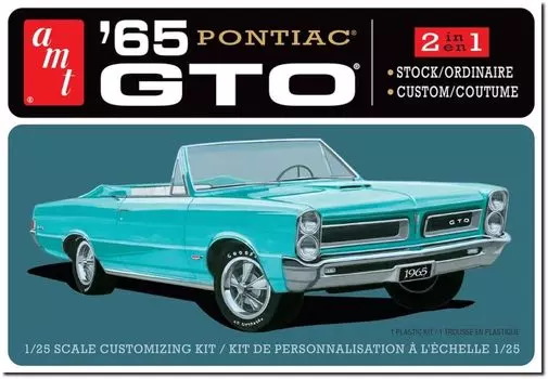 Platz AMT 1965 Pontiac GTO Пластиковая модель AMT1191 1/25 (2в1) (Машина)