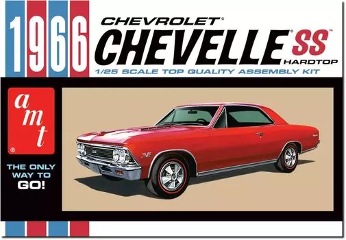 Platz AMT 1966 Chevrolet Chevelle SS Пластиковая модель AMT1342 1/25 (Машина)