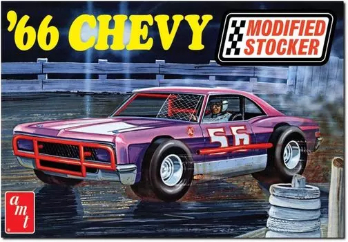Platz AMT 1966 Chevy Impala серийный автомобиль пластиковая модель AMT1183 1/25 (Машина)
