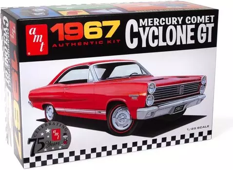Platz AMT 1967 Mercury Comet Cyclone GT Пластиковая модель AMT1386 1/25