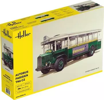 Platz Autobus Parisian TN6 C2 Пластиковая модель HE80789 Здесь 1/24