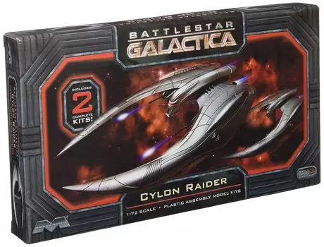 Platz Battlestar Galactica Cylon Raider из пластиковой модели MOE959 1/72 (Набор 2)
