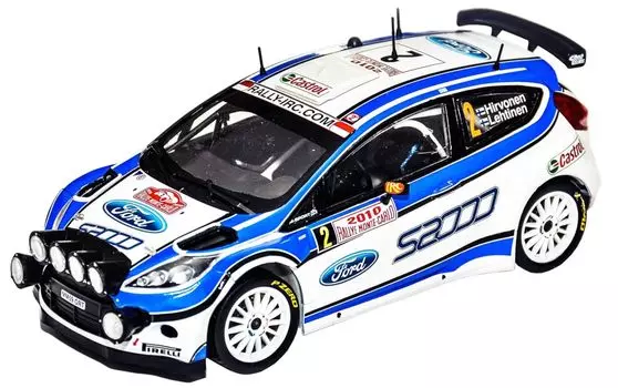 Platz Belkit Ford Fiesta S2000 2010 Monte Carlo Rally Winner Пластиковая модель BEL002 1/24