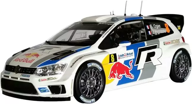 Platz Belkit Volkswagen Polo R WRC 2013 Rally de Winner WRC Champion Пластиковая модель BEL005 1/24 Франция-Эльзас