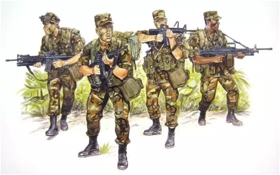 Platz Dragon Рейнджер армии США Пластиковая модель DR3004 1/35