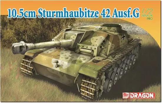 Platz Dragon WW2 German assault howitzer G type NEO truck included plastic model DR7284NT 1/72 10.5cm