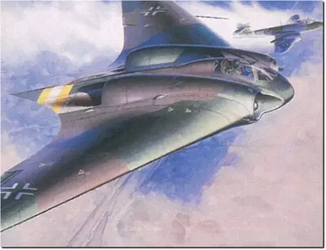 Platz Dragon WW2 Германия Horten Flying Wing Пластиковая модель DR5505 1/48 Ho229A-1 (Самолет)