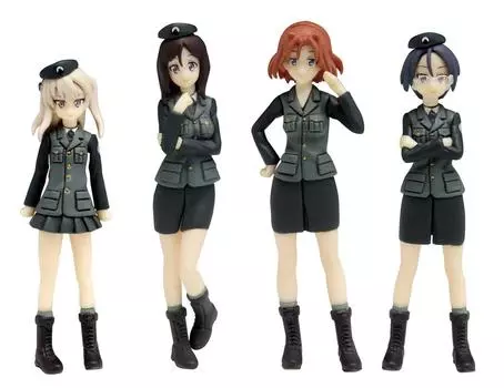 Platz Girls Panzer Movie University Selection Team набор фигурок масштабная пластиковая модель и 1/35 GPF-18