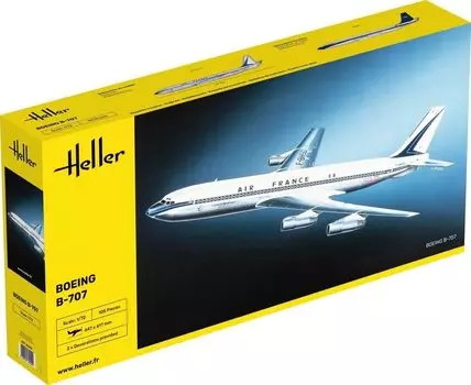 Platz Heller Air France Пластиковая модель HE80452 1/72 B-707 (Самолет)