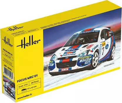 Platz Herre Ford Focus WRC 2001 Пластиковая модель HE80196 1/43