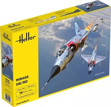 Platz Herre Французские ВВС Mirage Пластиковая модель HE30422 1/48 IIIE/RD