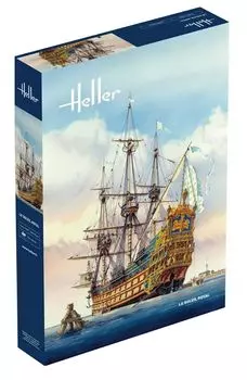 Platz Herre Парусное судно Soleil Royale Пластиковая модель HE80899 1/100