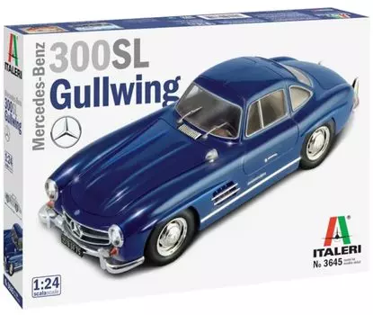 Platz Italeri 300SL Gullwing японская инструкция прилагается пластиковая модель IT3645 1/24 Mercedes-Benz