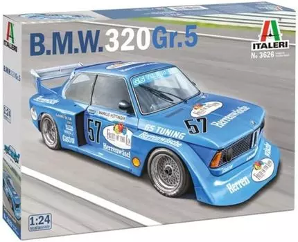 PLATZ Italeri BMW 320i японская модель с руководством по эксплуатации из пластика IT3626 1/24 Gr.5 (автомобиль)