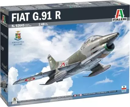 Platz Italeri Gina Plastic Model Kit IT92645 1/48 G.91 R1/R3 (Airplane)