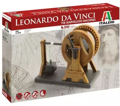 Platz Italeri Leonardo da crane plastic model IT3112 Vinci s